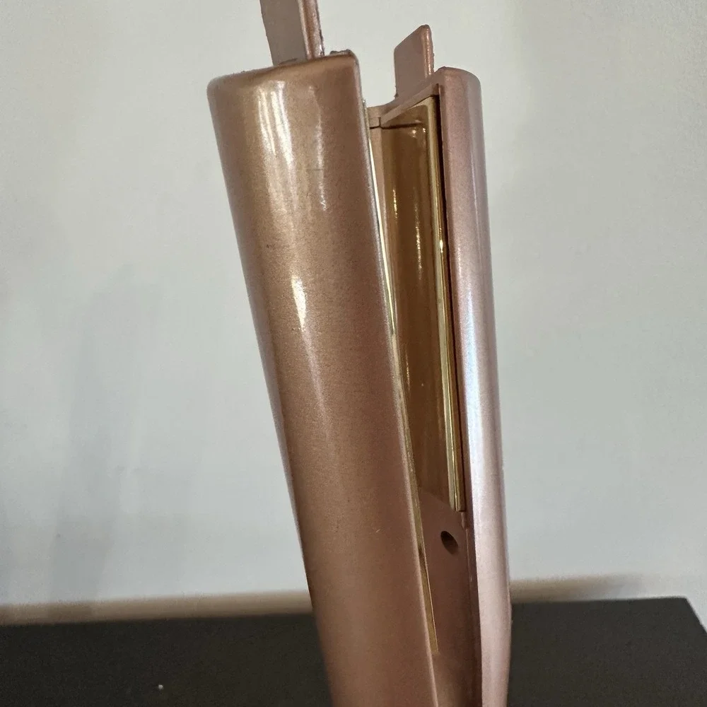 Pro Magic HS-058 Twist Gold Plated 2-in-1 Hair Straightener Curling Flat Iron